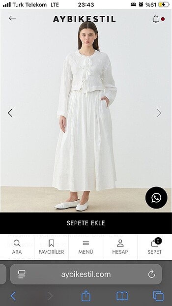 universal Beden beyaz Renk Müslin kimono bluz beyaz