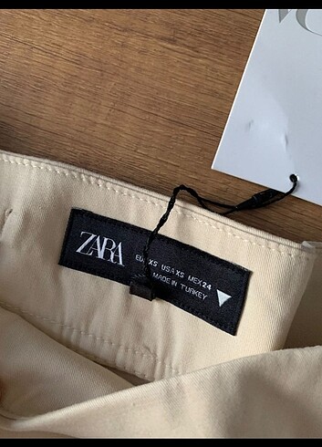Zara Kemerli şort etek