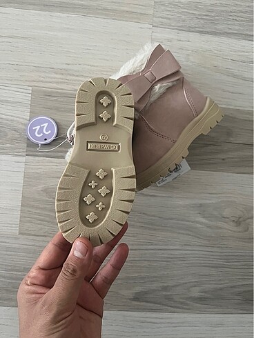22 Beden pembe Renk Kız bebek bot