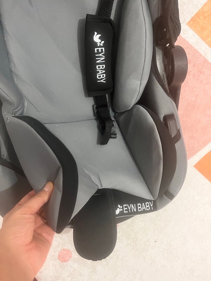 Gri EYNBABY Bebek Oto Koltuğu - Görsel 2