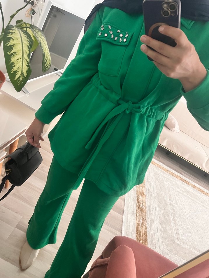 Ahel tasarım şardonlu takım - Görsel 5