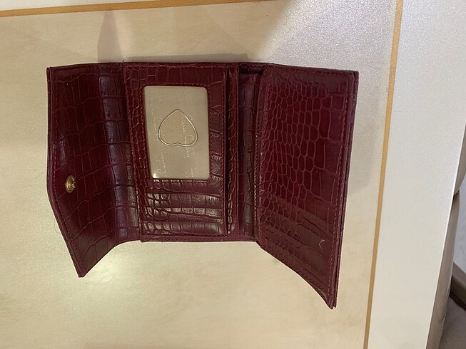  Beden bordo Renk Pierre cardin cüzdan
