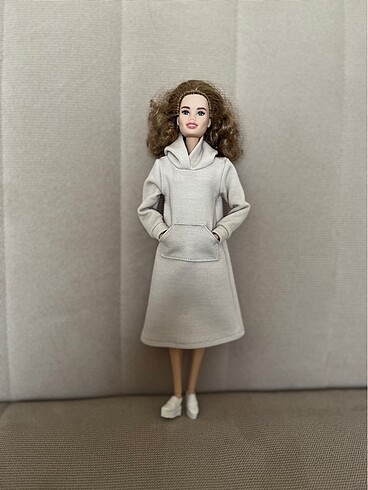 Barbie için sweat elbise