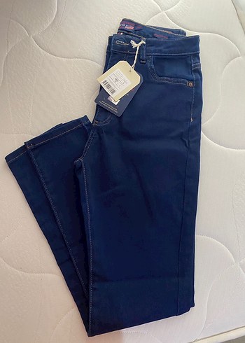 U.S Polo Assn. Koyu Lacivert Denim Jean