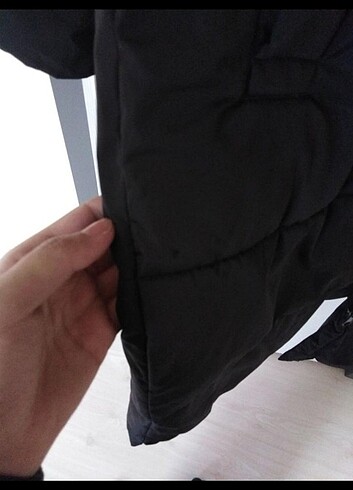 Stradivarius uzun şişme mont - Görsel 6