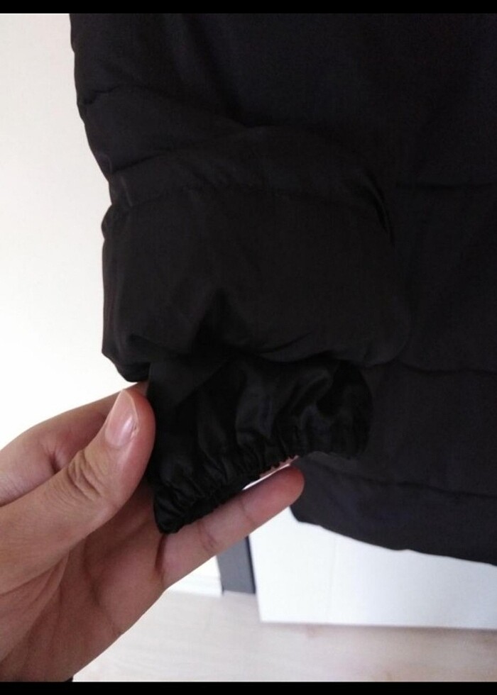 Stradivarius uzun şişme mont - Görsel 5