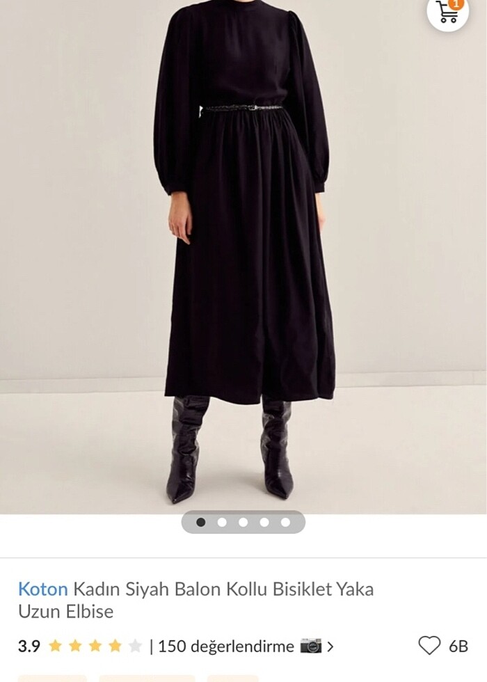 Koton elbise - Görsel 2