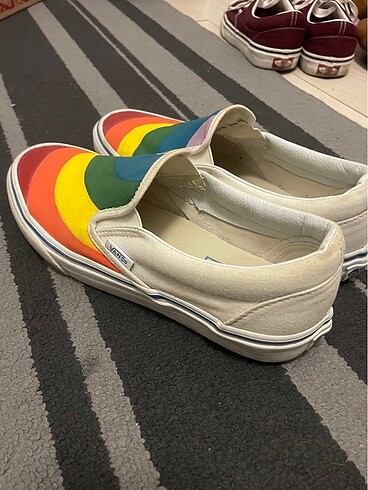 38,5 Beden çeşitli Renk Vans Rainbow 38.5