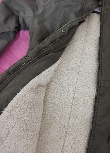 38 Beden haki Renk Lcw parka