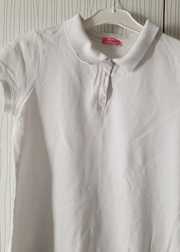 LC Waikiki Beyaz Kısa Kollu Polo Tişört