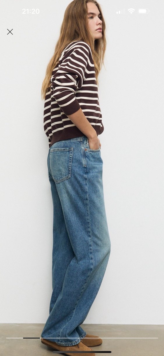 Gri Mavi Kadın Denim Pantolon - Görsel 2