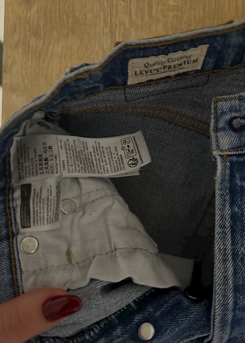 Levis ribcage Kadın Denim Jean - Görsel 6