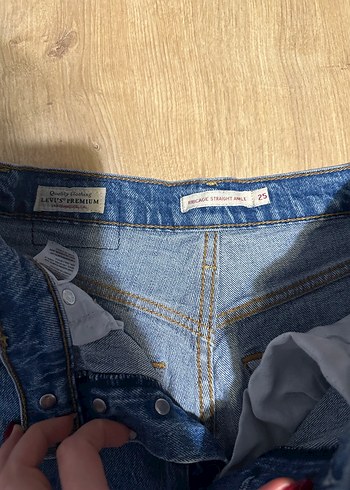 Levis ribcage Kadın Denim Jean - Görsel 5
