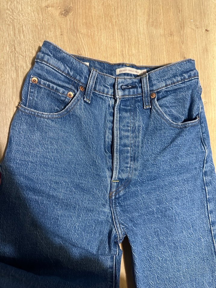 Levis ribcage Kadın Denim Jean - Görsel 3