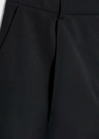 Siyah şık Mini Şort - Görsel 3