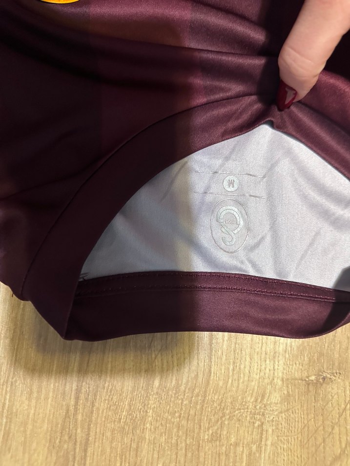 Bordo Erkek Spor T-shirt - Görsel 2