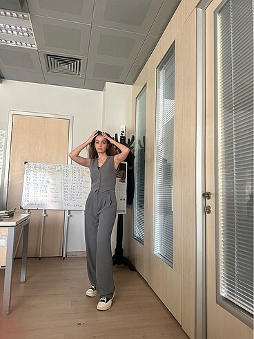 xs Beden Yelek pantolon takım