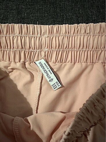 xs Beden pembe Renk Stradivarius spor şort etek