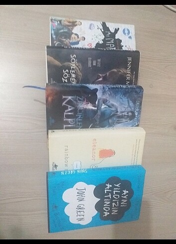  5 adet Ciltli Kitap