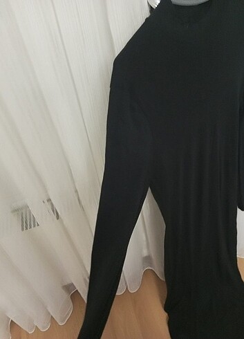 m Beden Siyah dar elbise