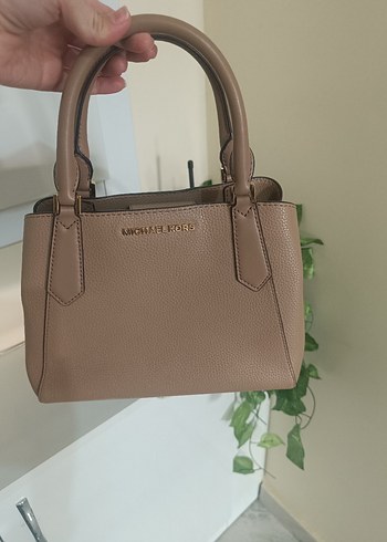 Bej Deri Michael Kors Kadın Çanta - Görsel 7