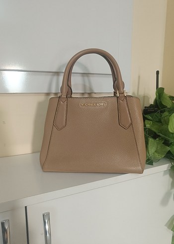 Bej Deri Michael Kors Kadın Çanta - Görsel 2