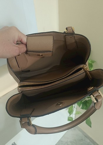 Bej Deri Michael Kors Kadın Çanta - Görsel 6