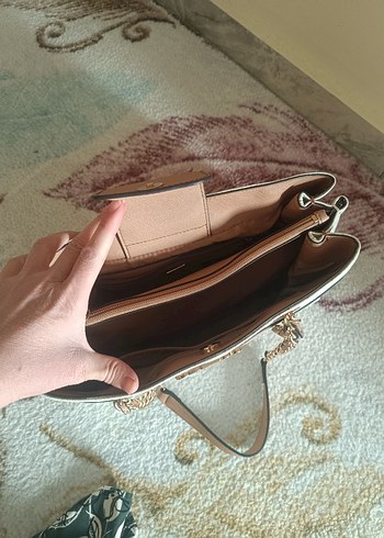 Zincir Detaylı Pastel Renkli Kadın Çanta - Görsel 7