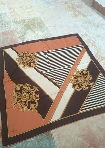 Bohem Çok Renkli Kadın eşarp - Görsel 5