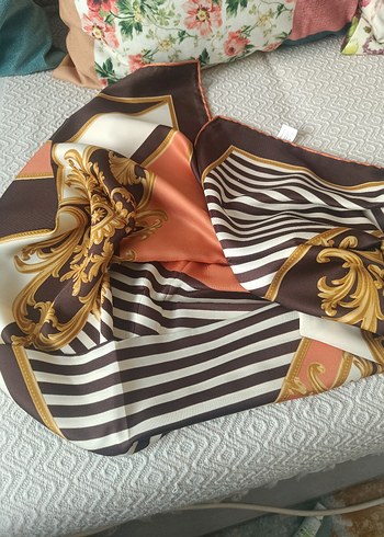 Bohem Çok Renkli Kadın eşarp - Görsel 3