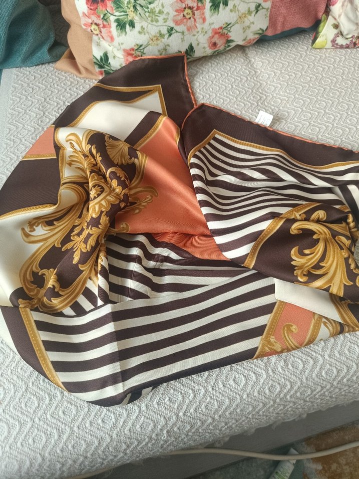 Bohem Çok Renkli Kadın eşarp - Görsel 3