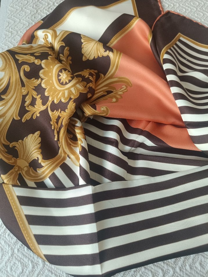 Bohem Çok Renkli Kadın eşarp - Görsel 2