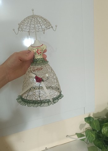 ferforje vintage Dekoratif takı organizeri askısı - Görsel 4