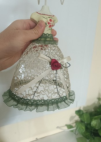 ferforje vintage Dekoratif takı organizeri askısı - Görsel 3