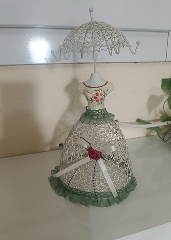 ferforje vintage Dekoratif takı organizeri askısı - Görsel 2