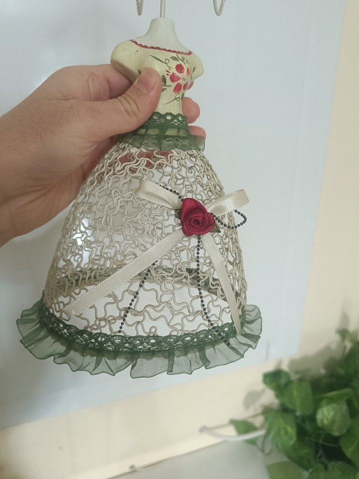 ferforje vintage Dekoratif takı organizeri askısı - Görsel 3