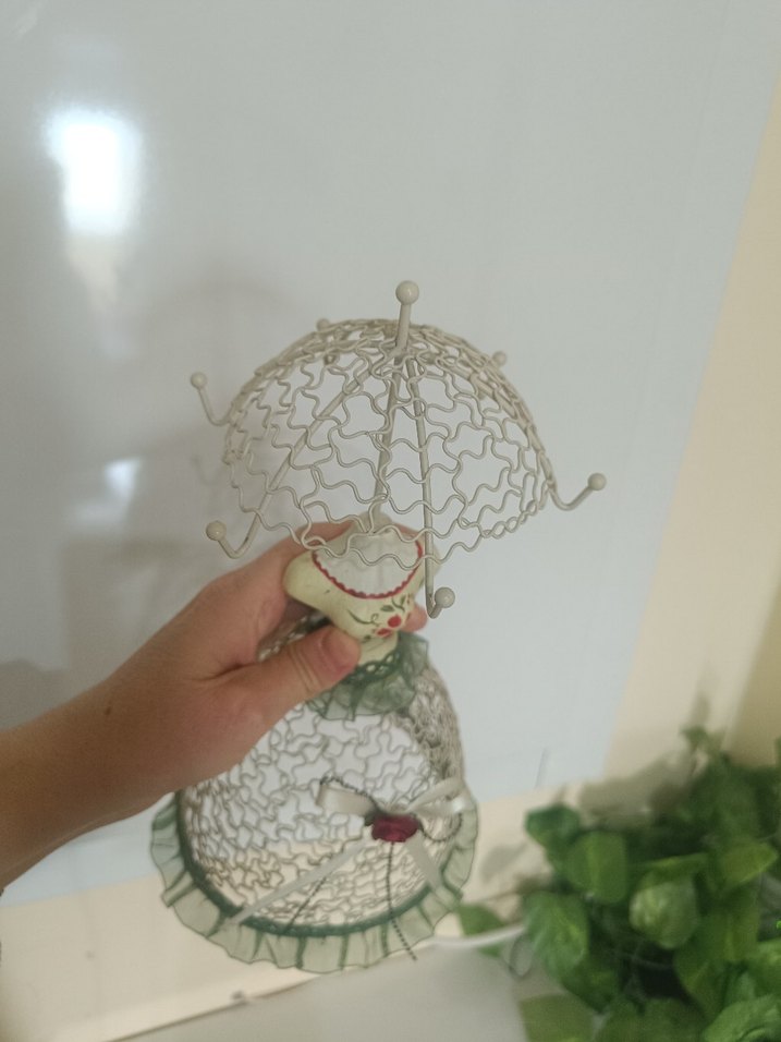 ferforje vintage Dekoratif takı organizeri askısı - Görsel 5