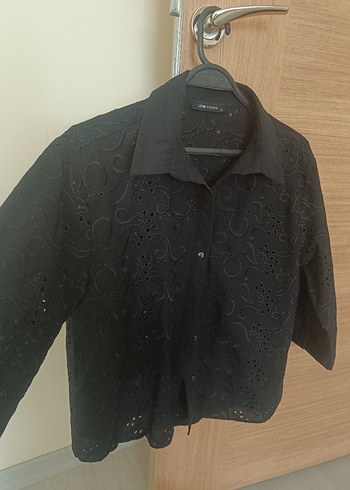 fisto desenli siyah gomlek - Görsel 7