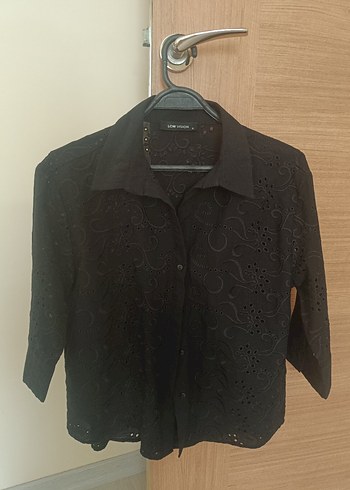 fisto desenli siyah gomlek - Görsel 6