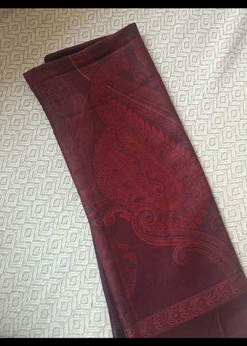 moreno etro desenli bordo şal - Görsel 2