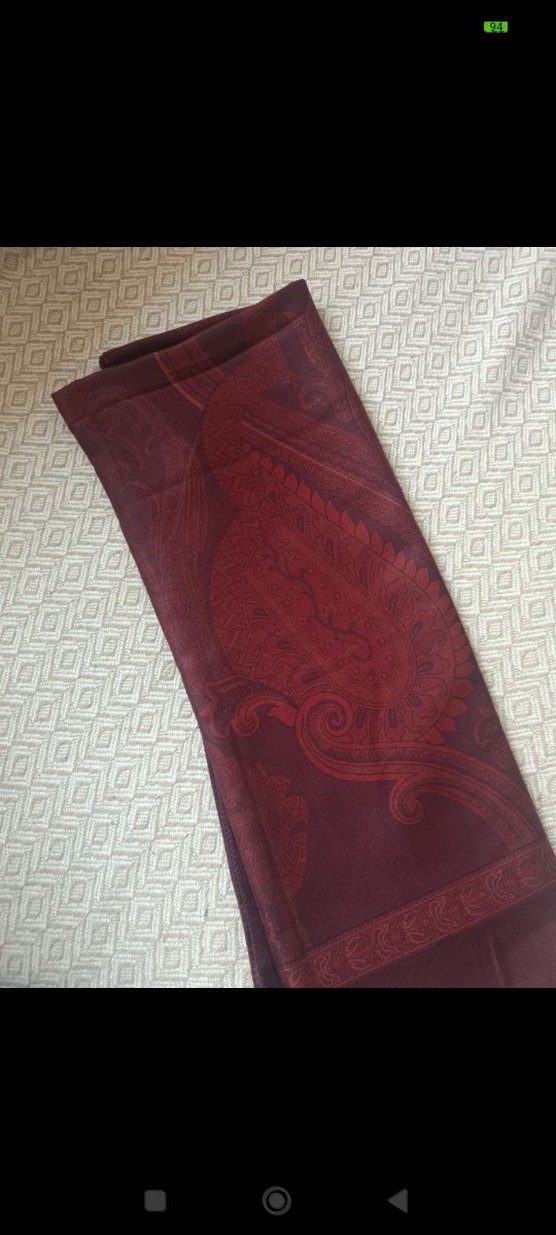 moreno etro desenli bordo şal - Görsel 2