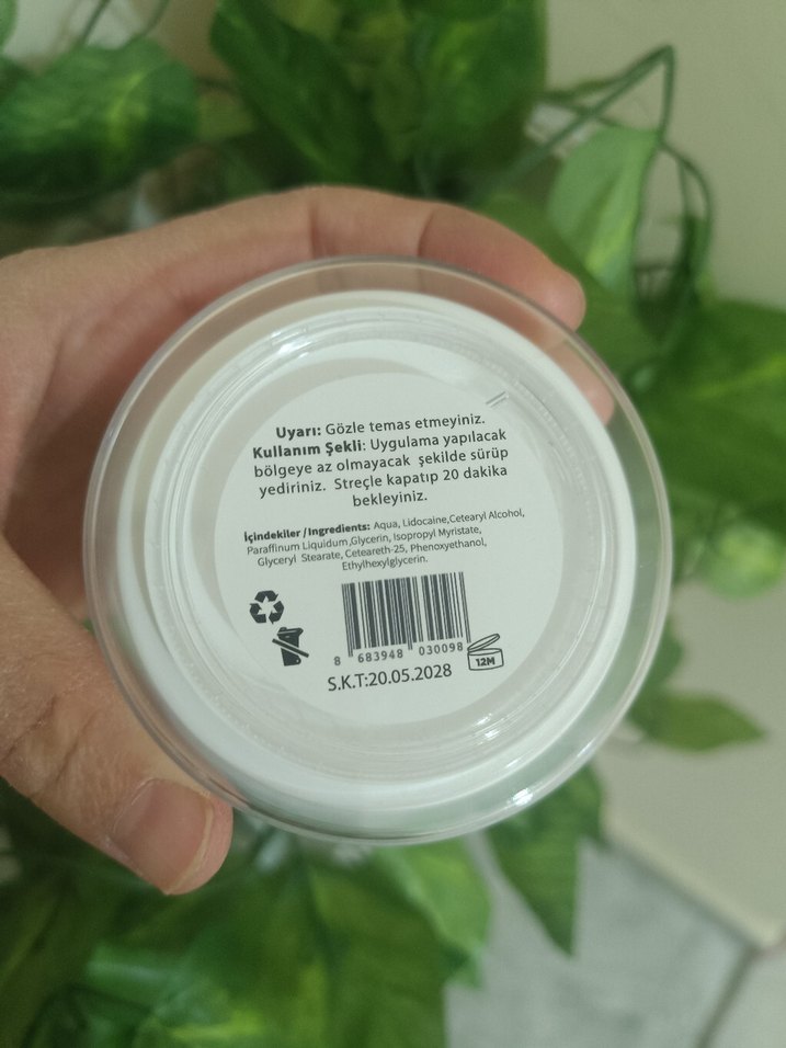 Tech Care lokal anestezi uyuşturan krem ağda - Görsel 2