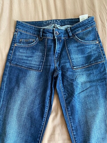 Orta bel vintage jean - Görsel 2