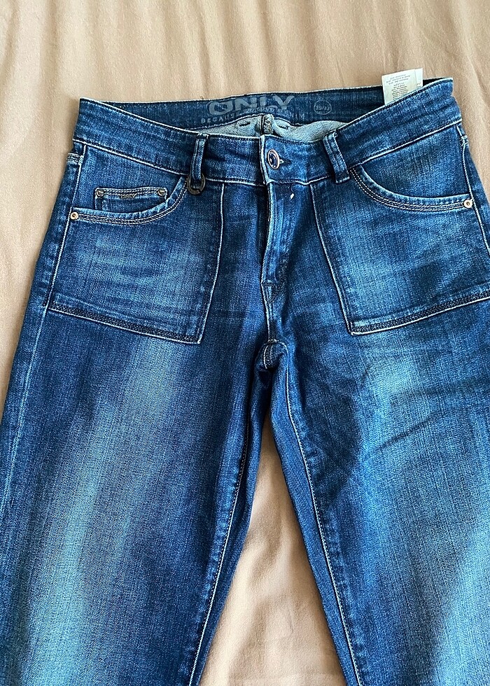 Orta bel vintage jean - Görsel 2