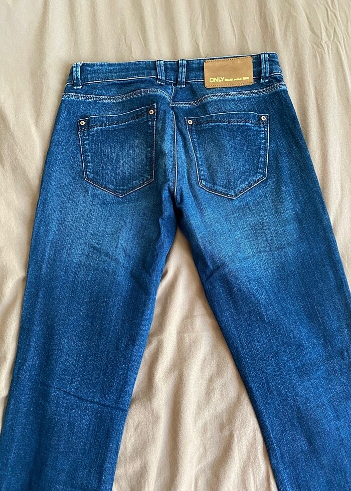 Orta bel vintage jean - Görsel 4