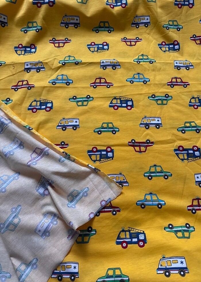 Araba desenli süprem penye - Görsel 3