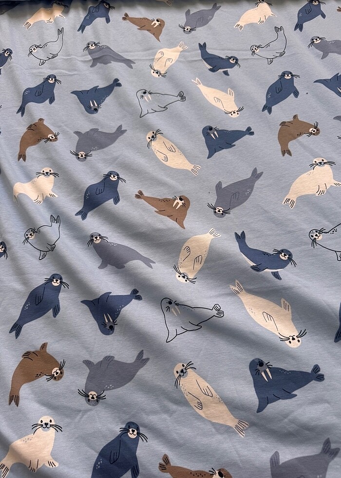 İnterlok desen #penye kumaş - Görsel 2