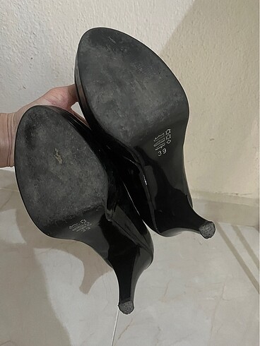 39 Beden siyah Renk Rugan platform topuklu ayakkabı