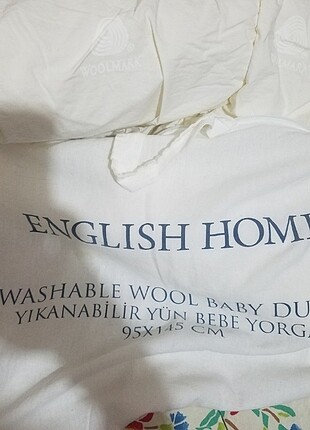 English Home Yün bebek yorgani