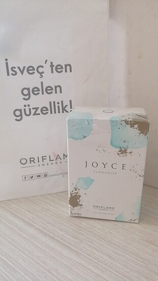 Joyce turkuaz bayan parfüm 